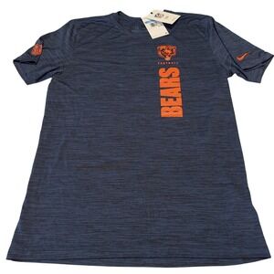 Chicago Bears Nike Sideline Velocity Performance T-Shirt‎ NFL Men Medium NFL New